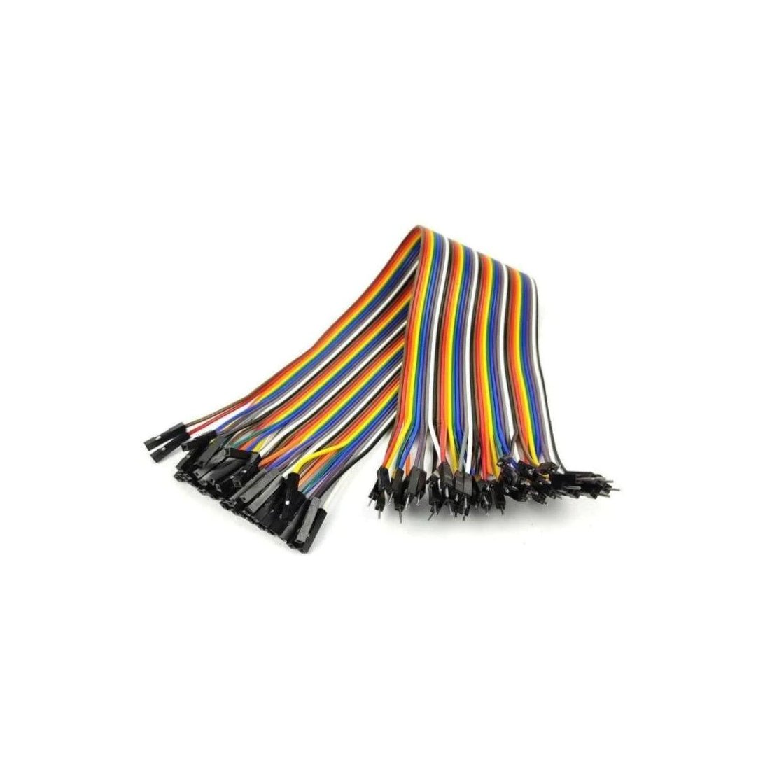 Extra Long Jumper Wires - Male to Female (40 Pack) - أكسسوارات - Store 974 | ستور ٩٧٤