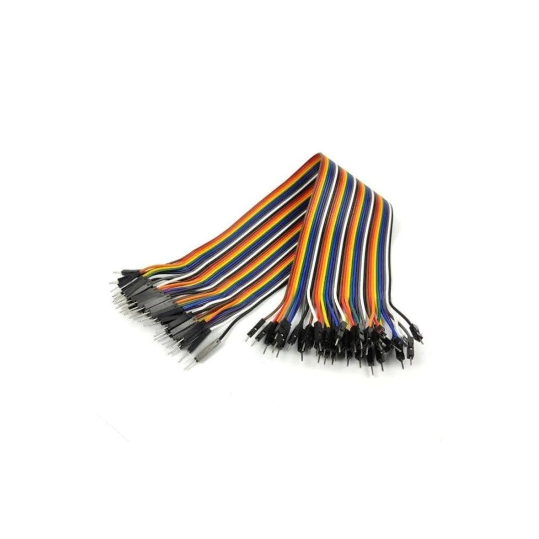 Extra Long Jumper Wires - Male to Male (40 Pack) - أكسسوارات - Store 974 | ستور ٩٧٤