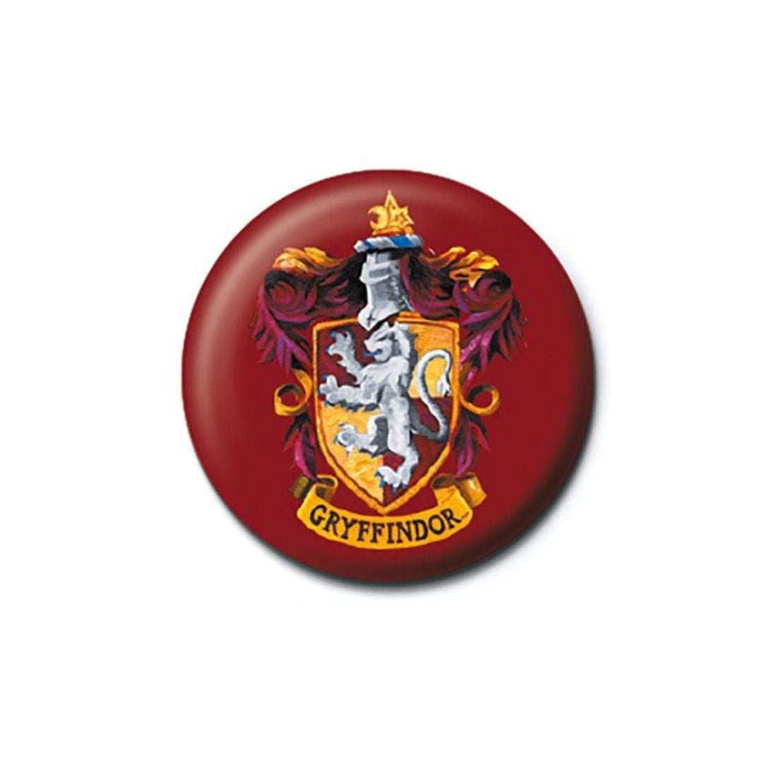 Harry Potter - Gryffindor Crest Button Badge - أكسسوار - Store 974 | ستور ٩٧٤