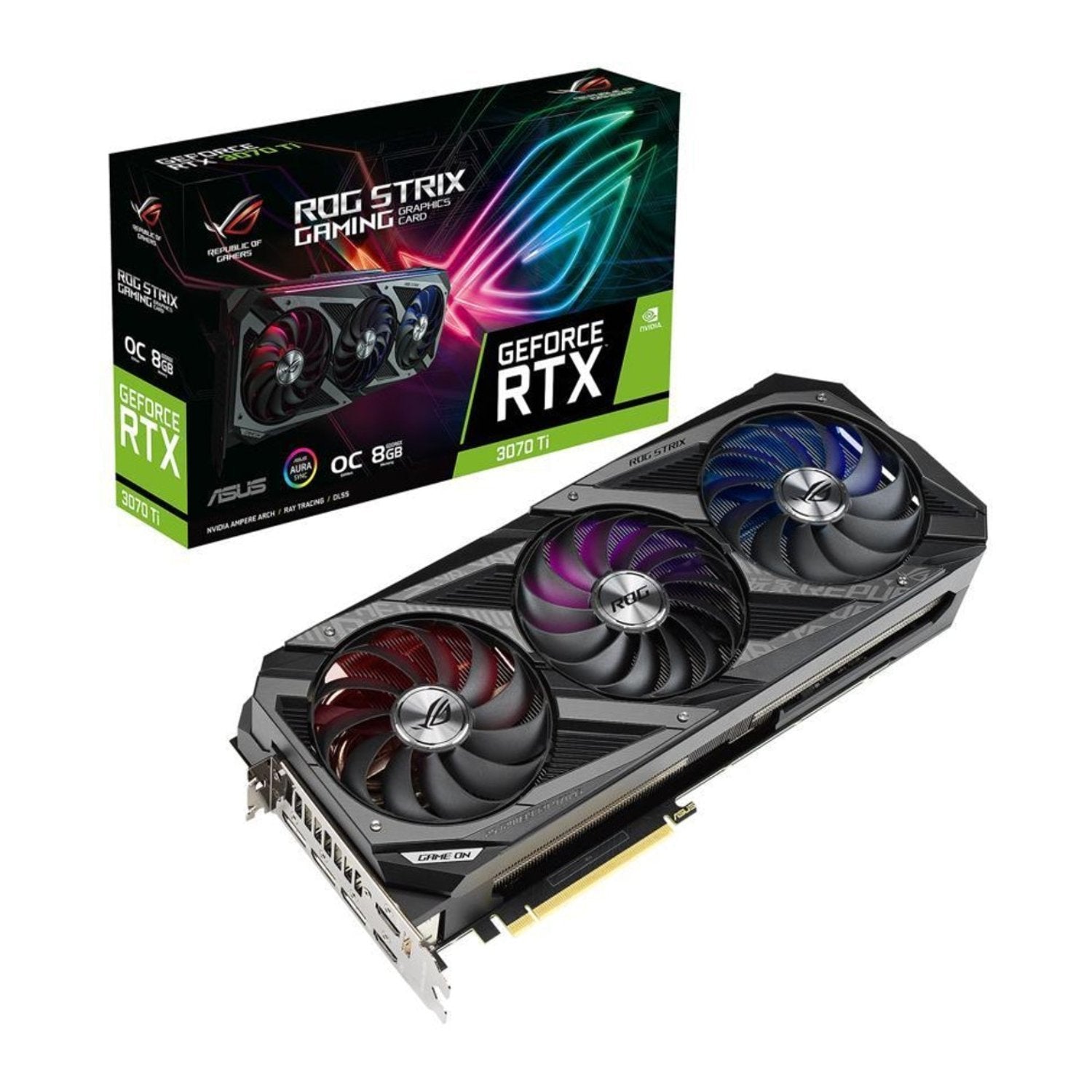 Asus ROG Strix GeForce RTX 3070Ti OC 8GB GDDR6X - Store 974 | ستور ٩٧٤