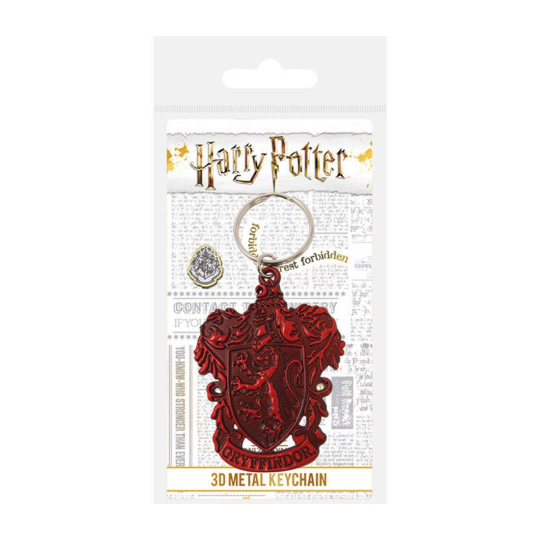 Harry Potter - Gryffindor Crest Metal Keychain - أكسسوار Harry Potter - Gryffindor Crest Metal Keychain - أكسسوار