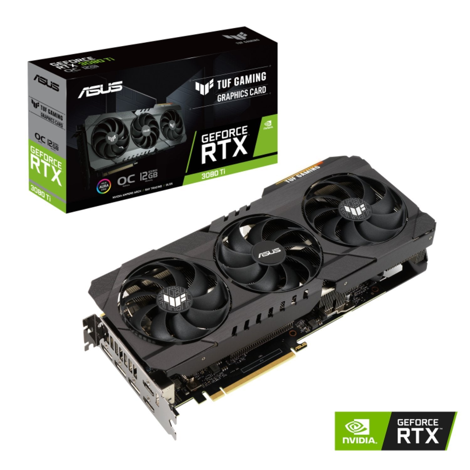 Asus TUF Gaming GeForce RTX 3080Ti OC 12GB GDDR6X - Store 974 | ستور ٩٧٤