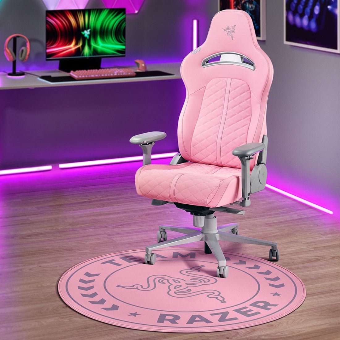 Razer Team Razer Floor Rug - Quartz - حصyer Razer Team Razer Floor Rug - Quartz - حصyer