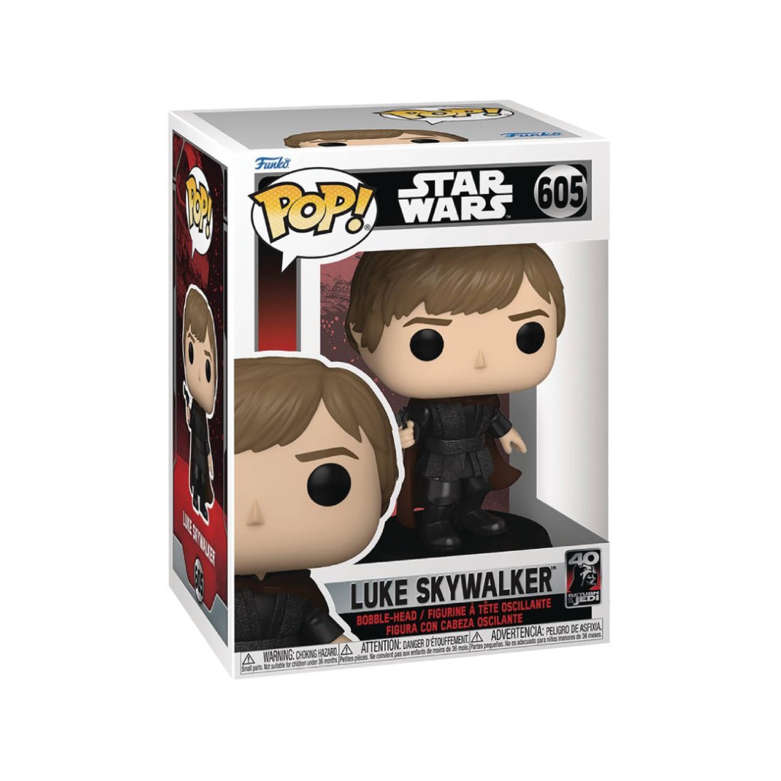 Funko Pop! Star Wars: Return of the Jedi 40th - Luke #605 - دمية - Store 974 | ستور ٩٧٤