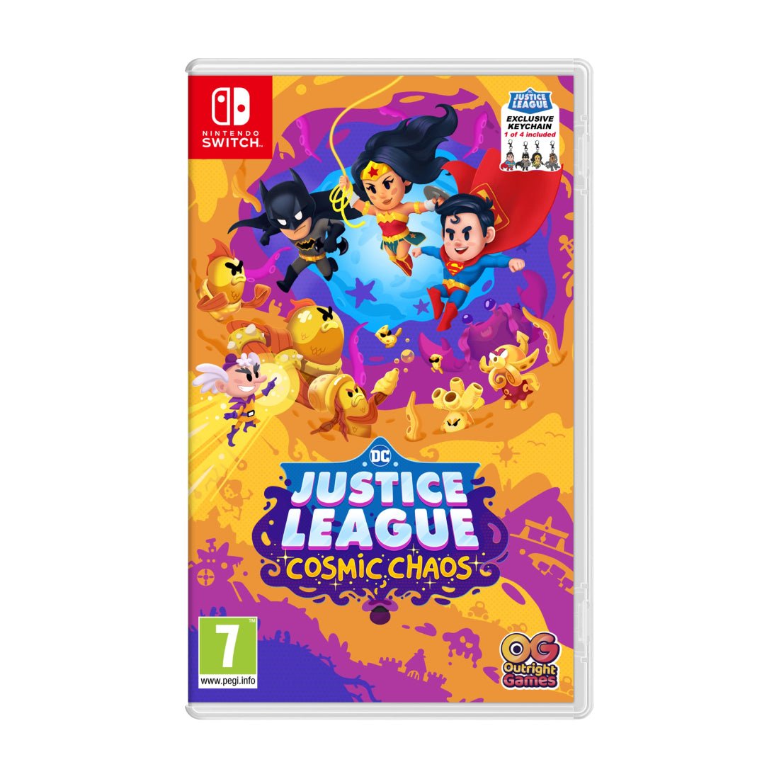 DC Justice League: Cosmic Chaos - Nintendo Switch - Lubة DC Justice League: Cosmic Chaos - Nintendo Switch - Lubة