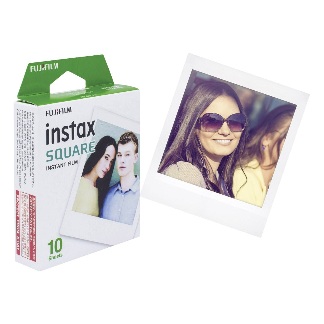 Fujifilm Instax Square Instant Film - 10 Sheets - أوراق طباعة - Store 974 | ستور ٩٧٤