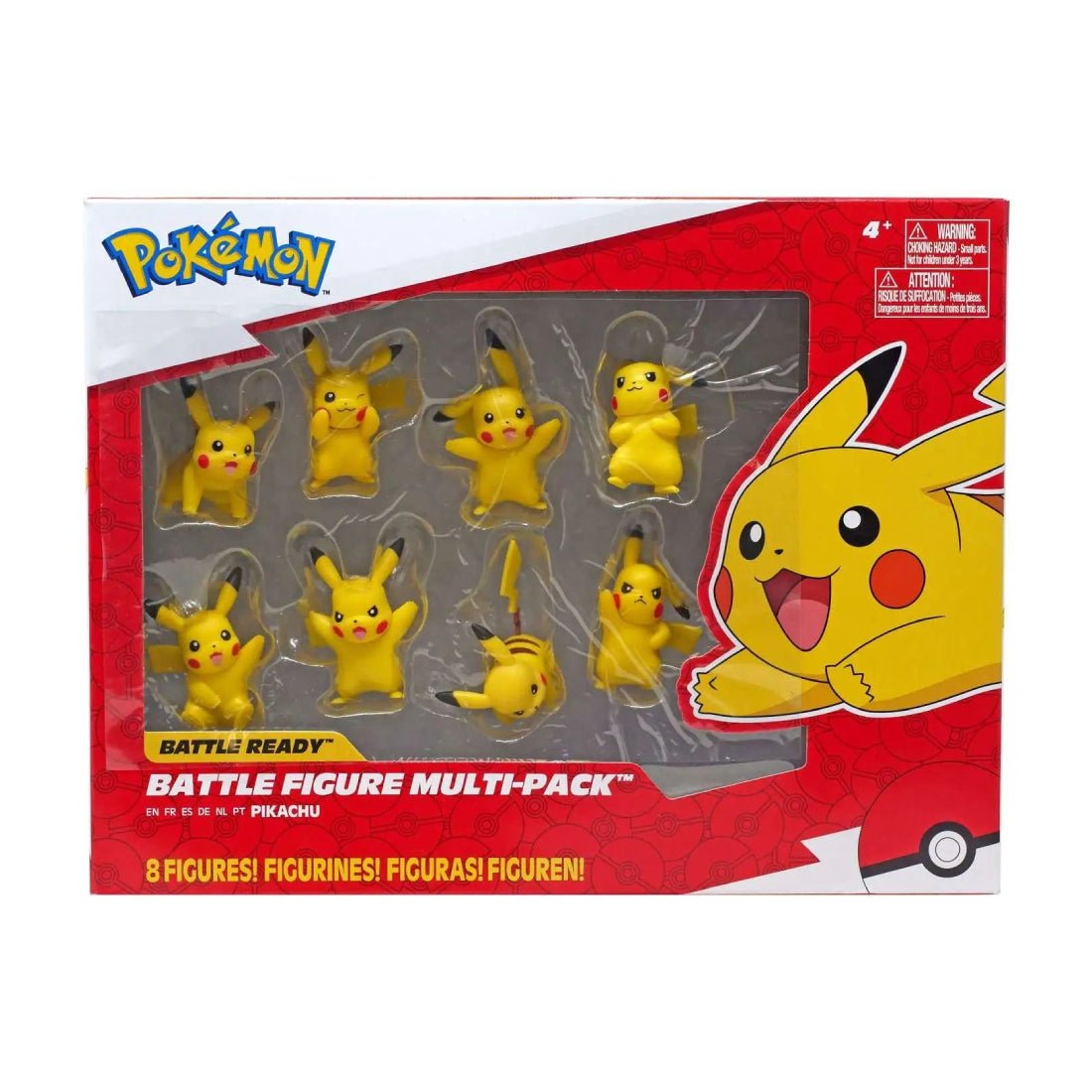 Pokemon Battle Multi 8 Pack Figures - Pikachu - مجسم - Store 974 | ستور ٩٧٤