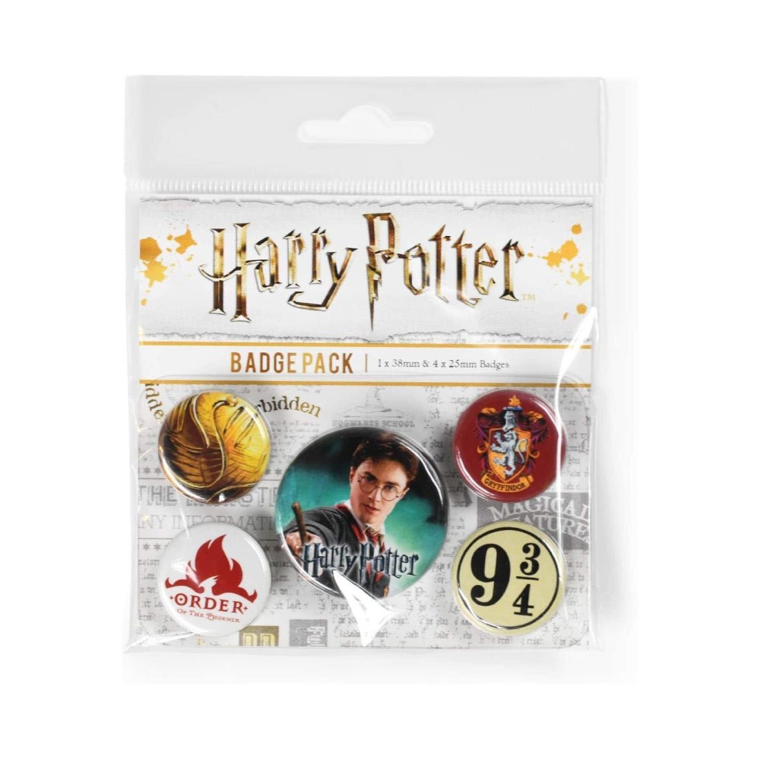 Harry Potter - Gryffindor Button Badge Pack - أكسسوار Harry Potter - Gryffindor Button Badge Pack - أكسسوار