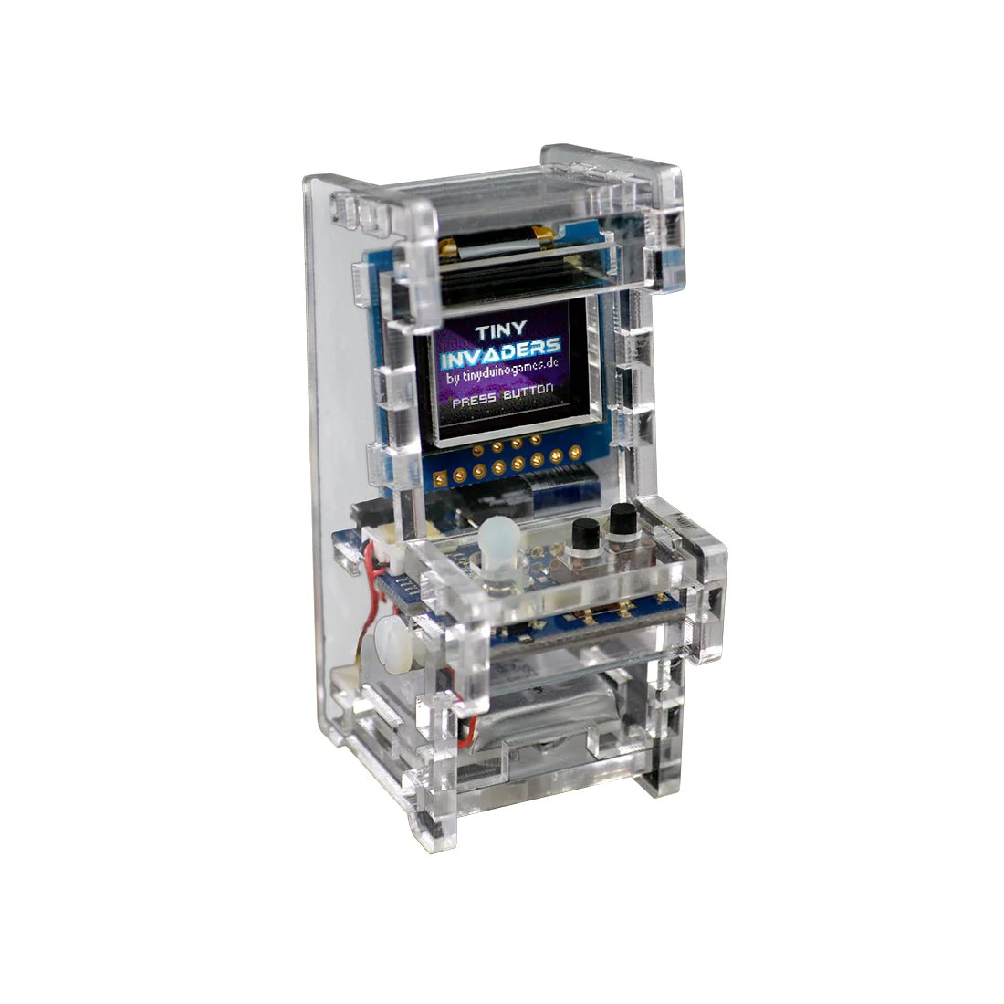 Tiny Circuits Tiny Arcade DYI Kit - Clear - لعبة - Store 974 | ستور ٩٧٤