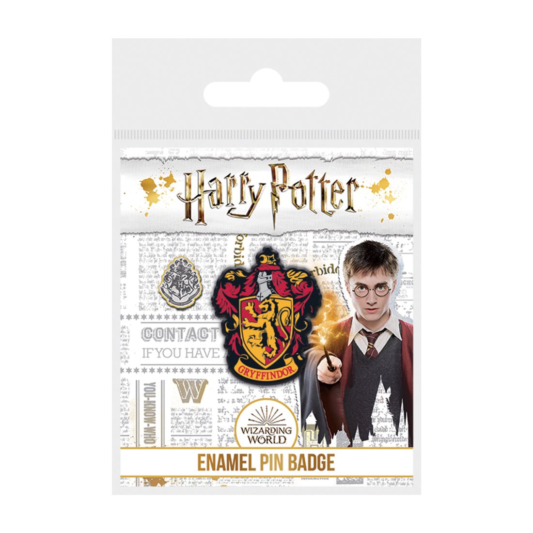 Harry Potter - Gryffindor Pin Enamil Badge - أكسسوار - Store 974 | ستور ٩٧٤