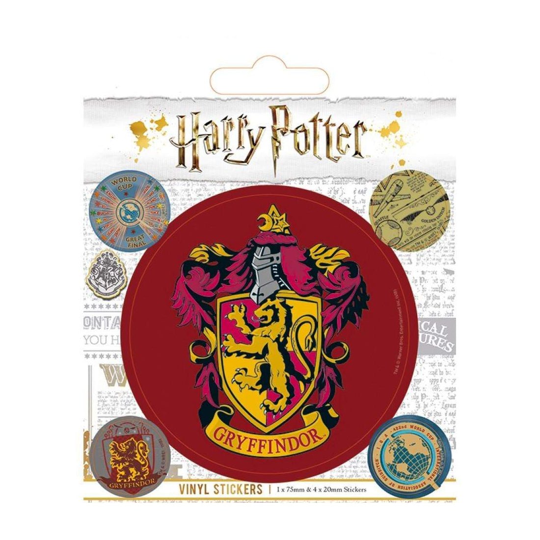 Harry Potter - Gryffindor Vinyl Sticker Pack - أكسسوار - Store 974 | ستور ٩٧٤