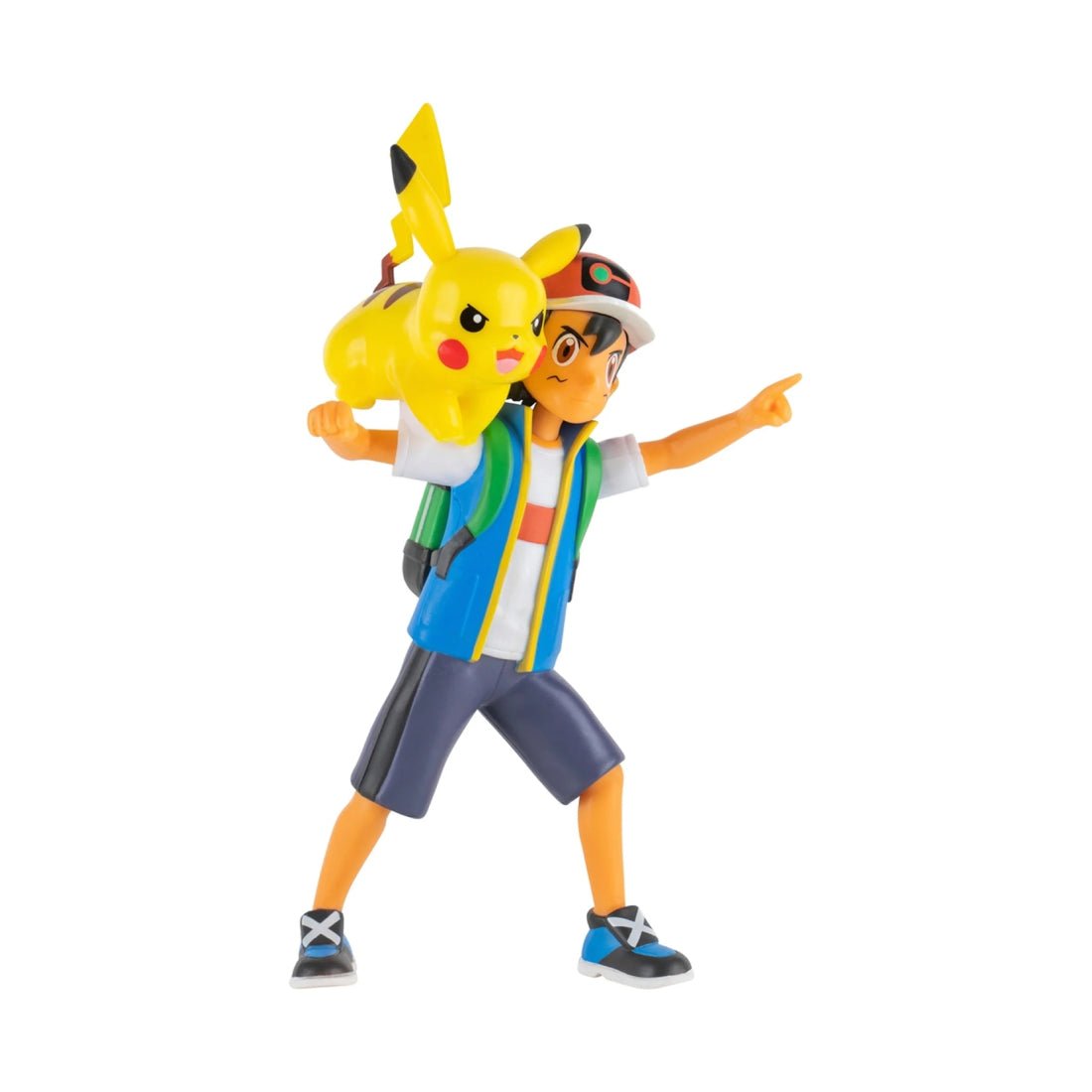 Pokemon Battle Feature Figure - Ash + Pikachu - مجسم Pokemon Battle Feature Figure - Ash + Pikachu - مجسم