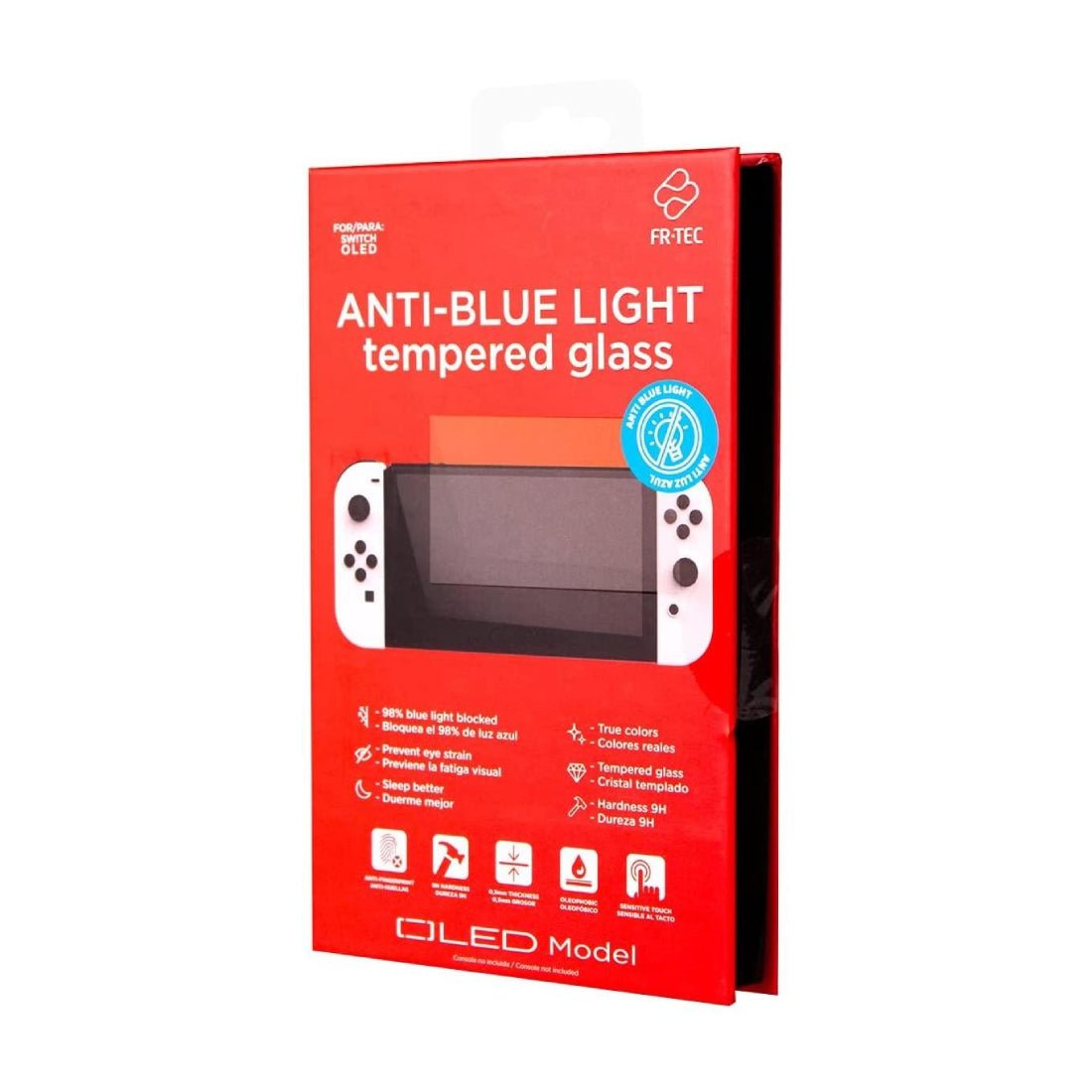 FR-TEC OLED Anti Blue Light Tempered Glass Screen For Nintendo Switch - أكسسوار - Store 974 | ستور ٩٧٤