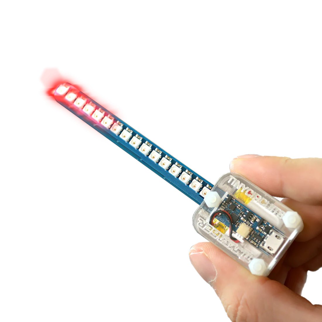 Tiny Circuits TinySaber Kit - Clear - لعبة Tiny Circuits TinySaber Kit - Clear - لعبة