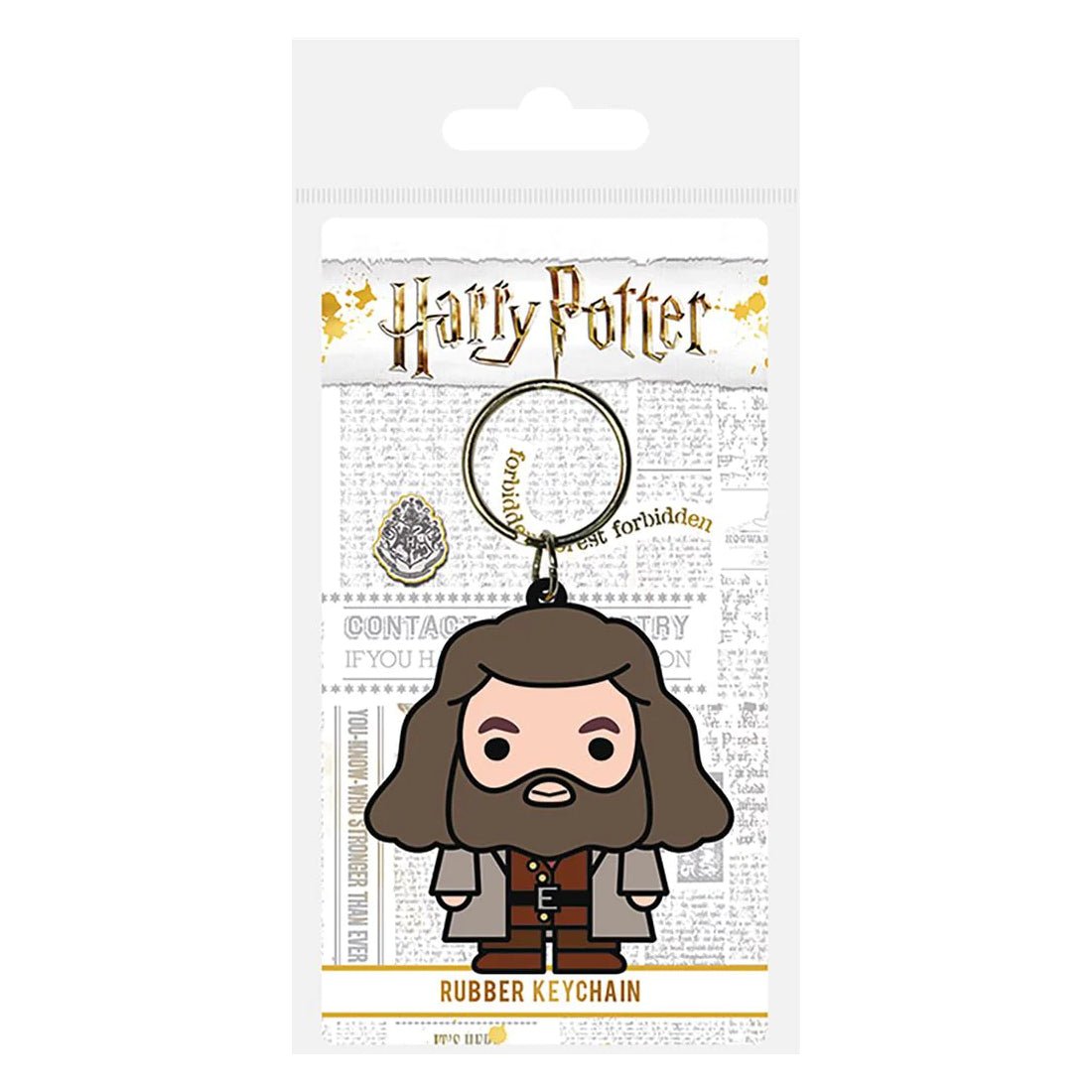 Harry Potter - Hagrid Chibi Rubber Keychain - أكسسوار - Store 974 | ستور ٩٧٤