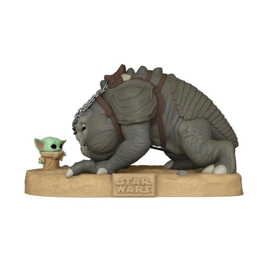 Funko Pop Jumbo! Star Wars: The Book of Boba Fett - Rancor w/ Grogu (Exclusive) #587 - دمية - Store 974 | ستور ٩٧٤