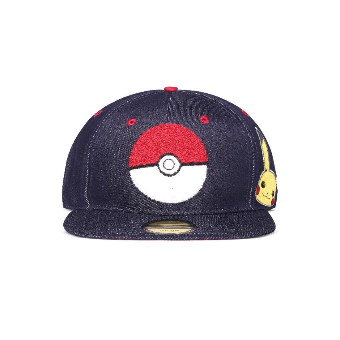 Difuzed Pokémon Denim Snapback Cap - قبعة - Store 974 | ستور ٩٧٤
