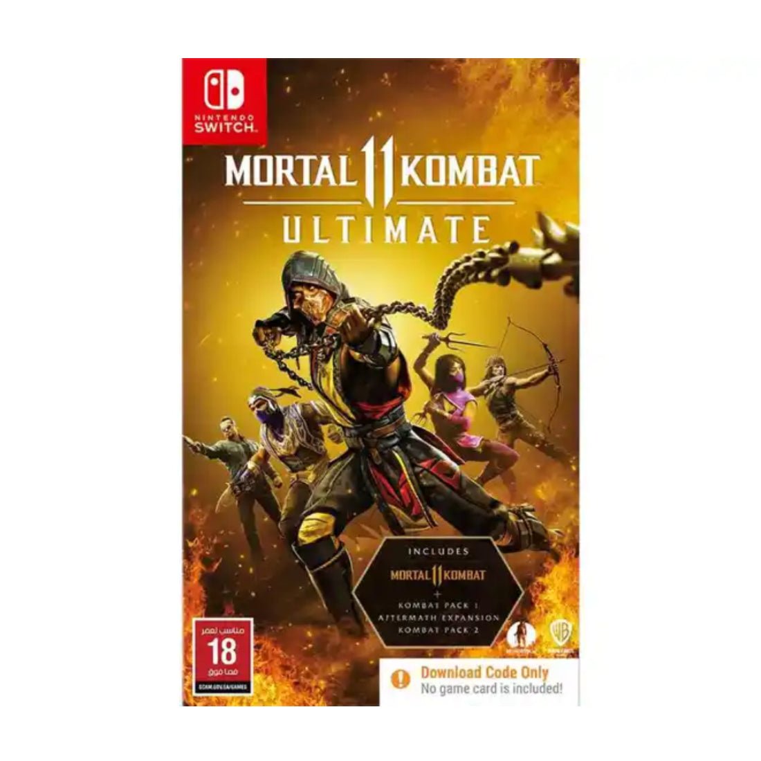 Mortal Kombat 11 Ultimate Edition - Nintendo Switch - لعبة - Store 974 | ستور ٩٧٤