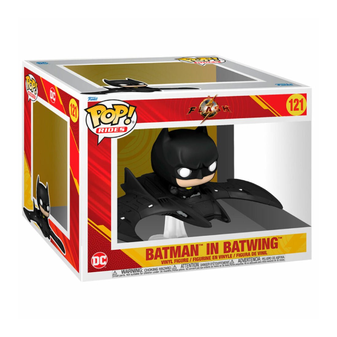 Funko Pop Ride SUPDLX! Heroes: Batman In Batwing #121 - دمية - Store 974 | ستور ٩٧٤