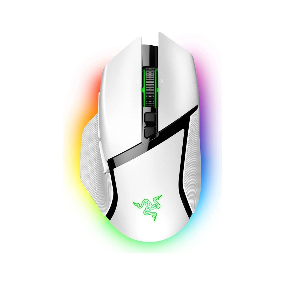 Razer Basilisk V3 Pro Wireless 30،000di Mouse Mouse - White - فأrة Razer Basilisk V3 Pro Wireless 30،000di Mouse Mouse - White - فأrة