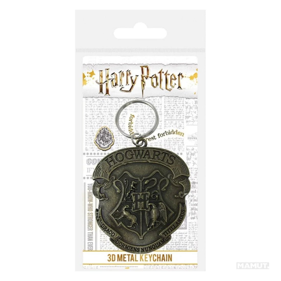Harry Potter - Hogwarts Crest Metal Keychain - أكسسوار - Store 974 | ستور ٩٧٤