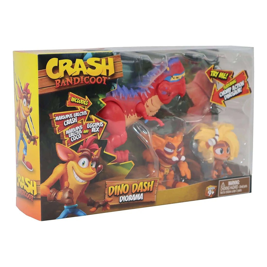 Bandai Crash Bandicoot 2.5” Deluxe Diorama - لعبة - Store 974 | ستور ٩٧٤