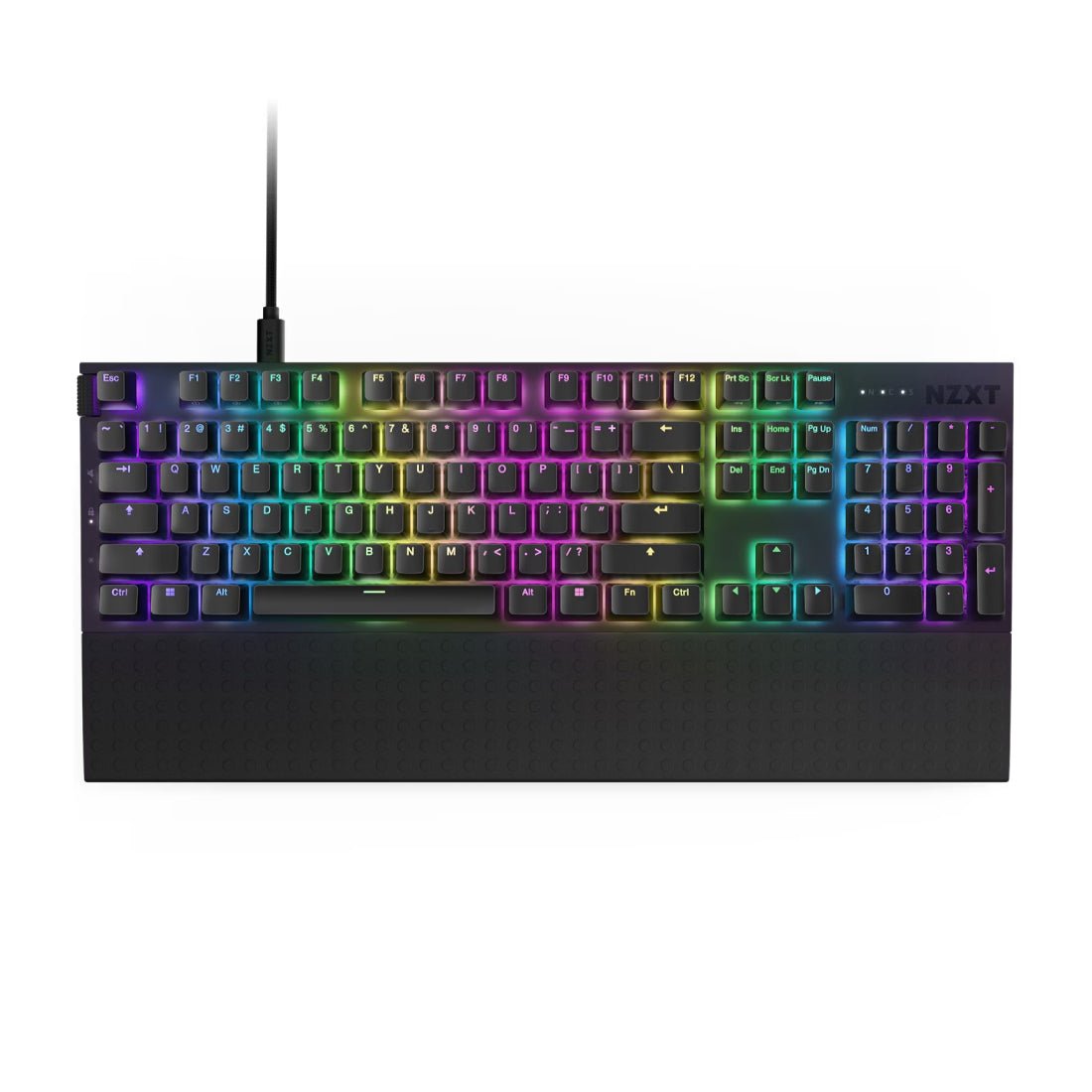 NZXT Function 2 Full Size RGB Wired Mechanical Gaming Keyboard - Matte Black - لوحة مفاتيح NZXT Function 2 Full Size RGB Wired Mechanical Gaming Keyboard - Matte Black - لوحة مفاتيح