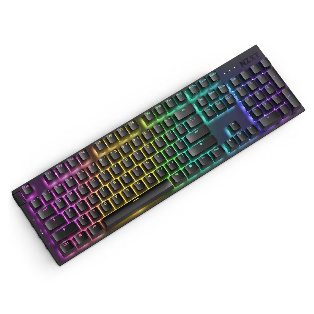 NZXT Function 2 Full Size RGB Wired Mechanical Gaming Keyboard - Matte Black - لوحة مفاتيح NZXT Function 2 Full Size RGB Wired Mechanical Gaming Keyboard - Matte Black - لوحة مفاتيح