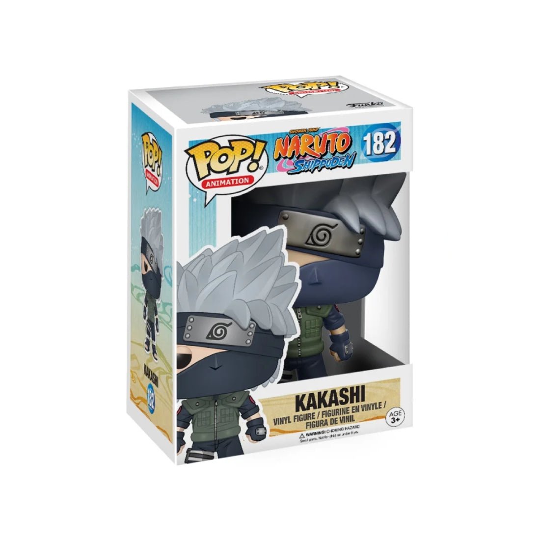 Funko Pop! Animation: Naruto - Kakashi #182 - دمية Funko Pop! Animation: Naruto - Kakashi #182 - دمية