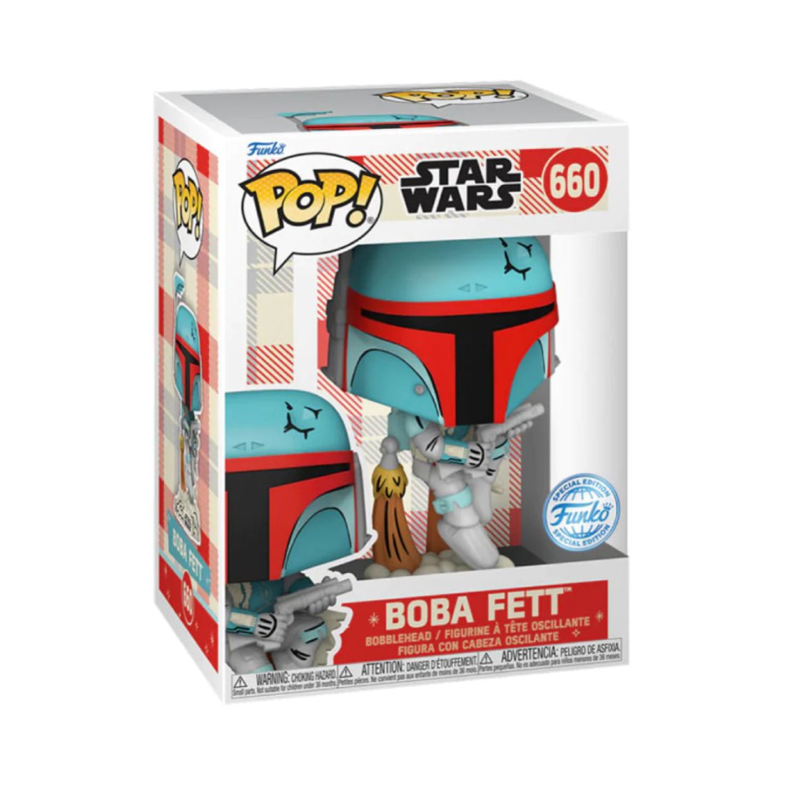 Funko Pop! Star Wars: D100 - RR Boba Fett (Exc) #660 - دمية - Store 974 | ستور ٩٧٤