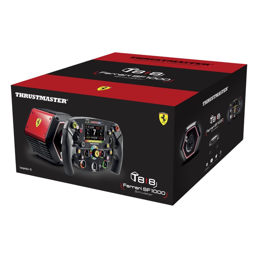 Thrustmaster T818 Ferrari SF1000 Simulator - جهاز محاكاة Thrustmaster T818 Ferrari SF1000 Simulator - جهاز محاكاة
