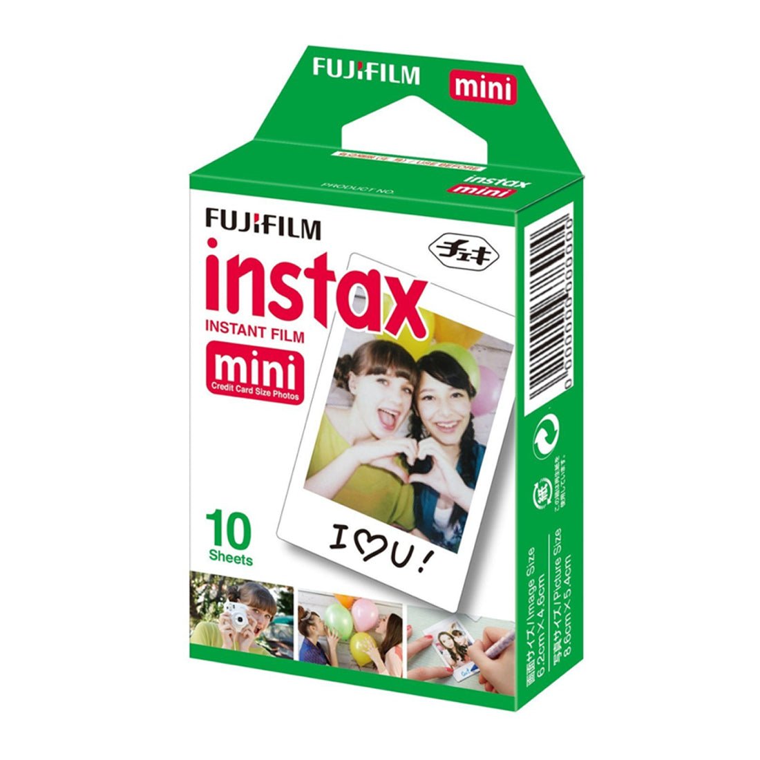 Fujifilm Instax Mini Film 1 Pack - 10 Sheets - أوراق طباعة - Store 974 | ستور ٩٧٤
