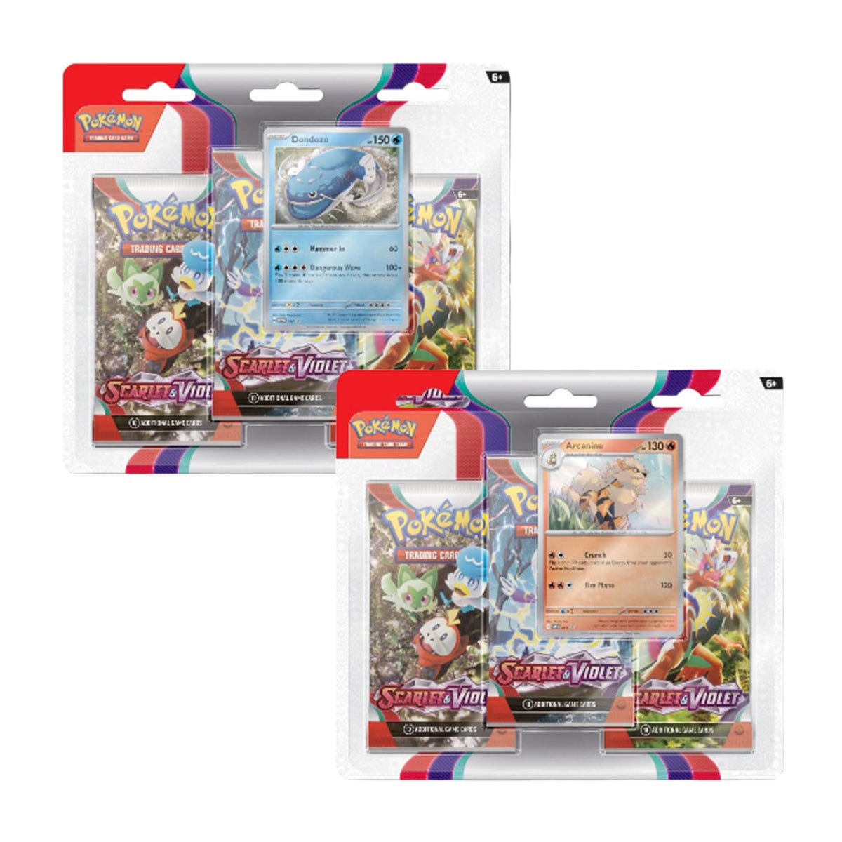 Pokémon TCG : Scarlet & Violet (SV1) 3 Pack Blister - بطاقة بوكيمون - Store 974 | ستور ٩٧٤