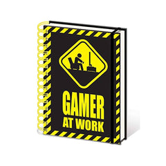 Gamer At Work A5 Wiro Notebook - دفتر