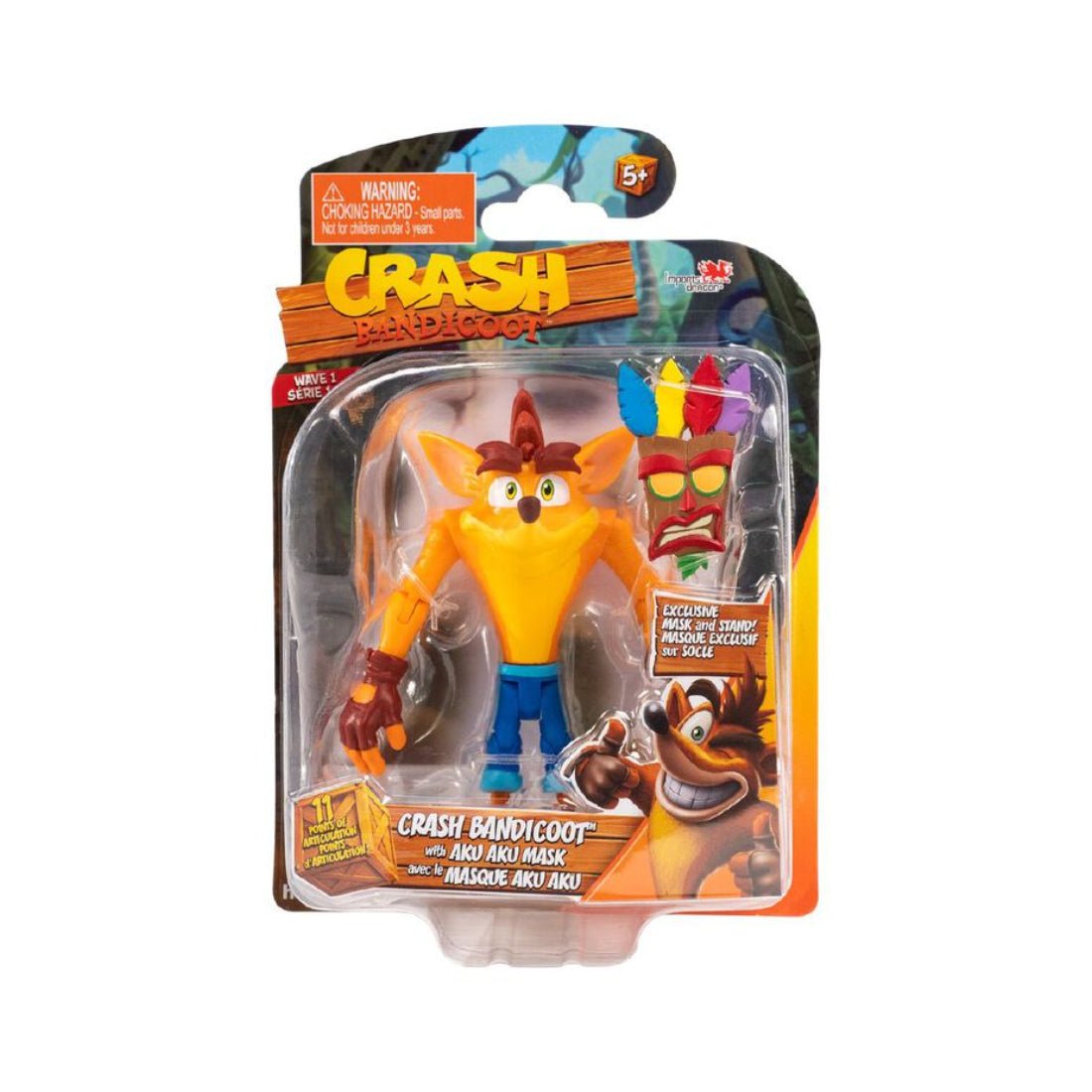 HeadStart Crash Bandicoot Figure - mجsm HeadStart Crash Bandicoot Figure - mجsm