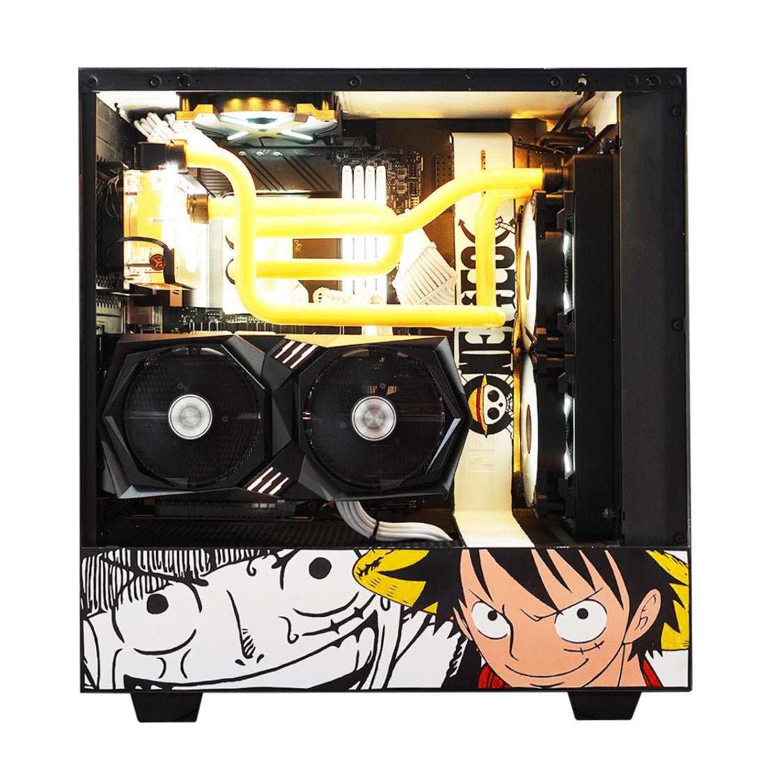 (Pre-Built) Gaming PC Intel Core i5-12600K w/ MSI RTX 3060 Gaming X & NZXT H510i - One Piece Edition - Store 974 | ستور ٩٧٤