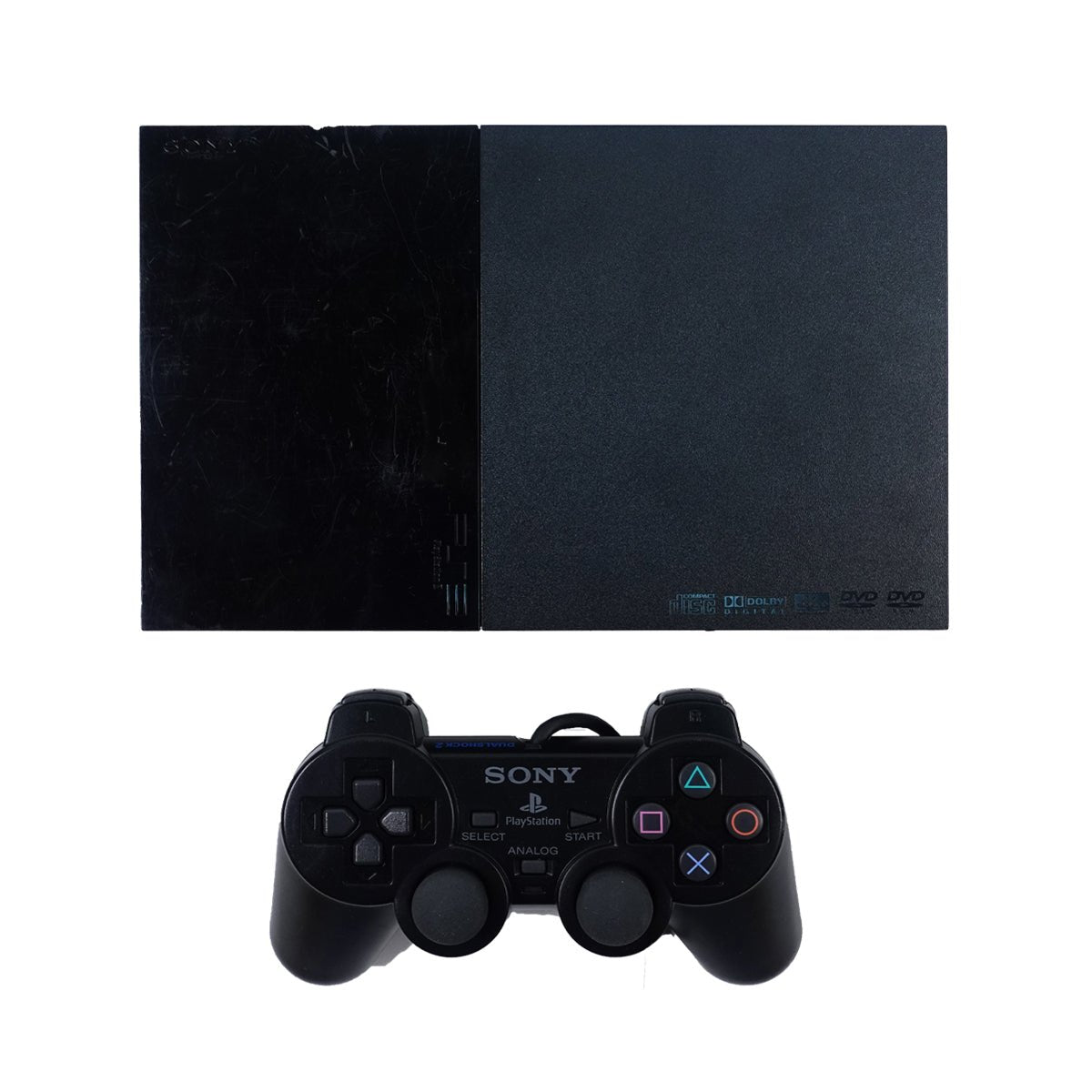 (Pre-Owned) Sony PlayStation 2 Console - Black - Store 974 | ستور ٩٧٤