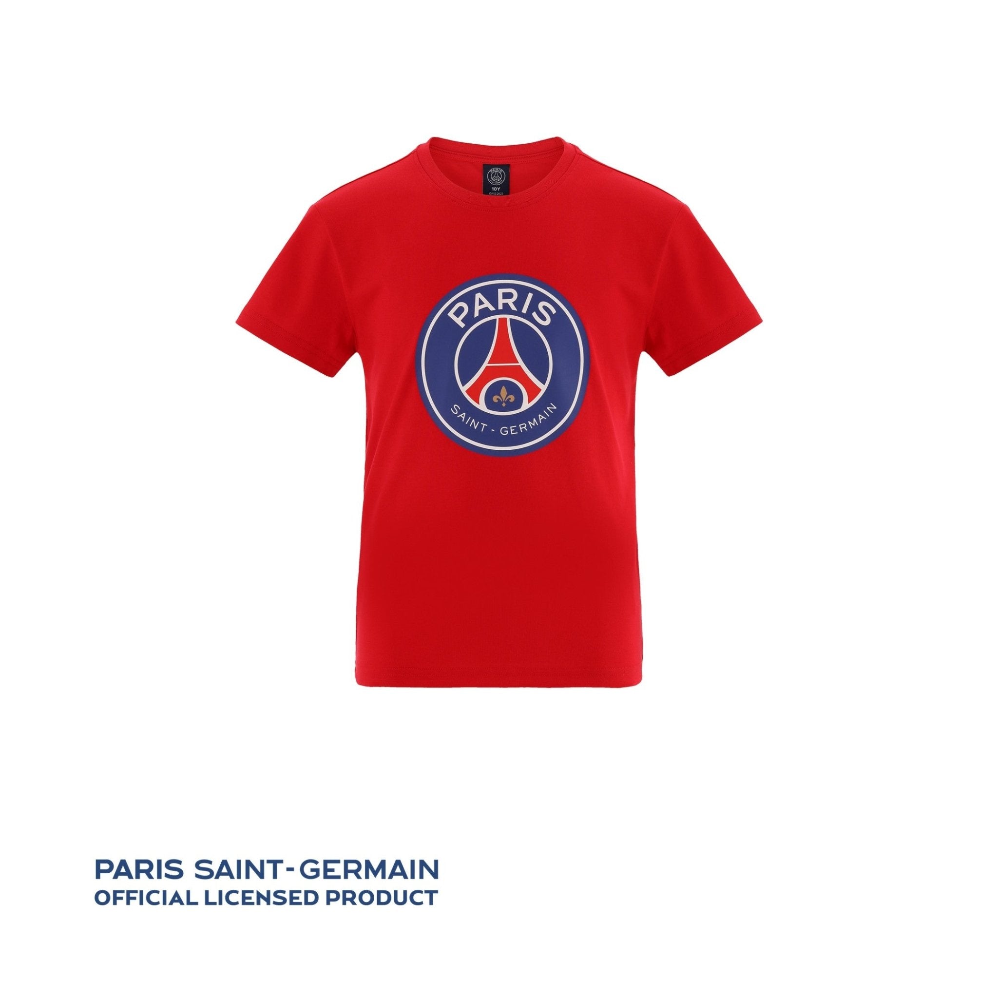 Paris Saint-Germain L Cotton T-Shirt - Red - قميص - Store 974 | ستور ٩٧٤