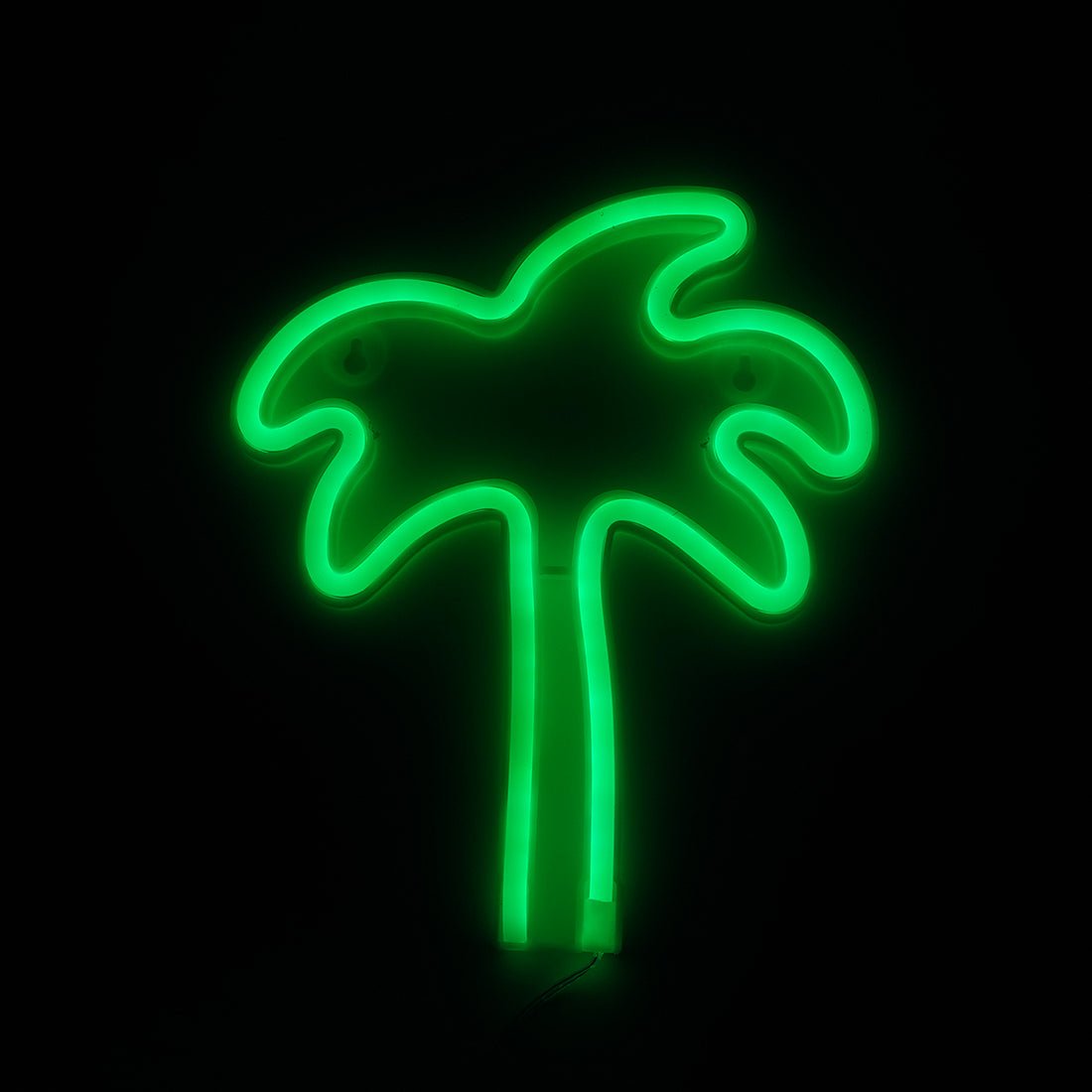 Led Neon Palm Tree Shape - Green - إضاءة Led Neon Palm Tree Shape - Green - إضاءة