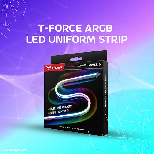 Team Group T-Force ARGB LED Uniform Strip - 450mm - إضاءة Team Group T-Force ARGB LED Uniform Strip - 450mm - إضاءة