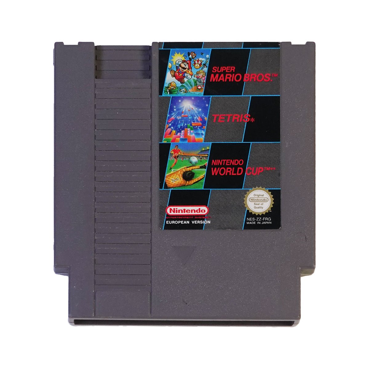 (Pre-Owned) Super Mario Bros, Tetris, Nintendo World Cup - NES Game - ريترو - Store 974 | ستور ٩٧٤