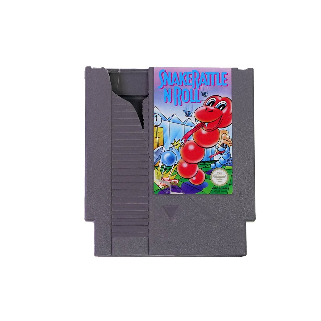 (Pre-Owned) Snake Rattle 'n' Roll Game - NES - ريترو - Store 974 | ستور ٩٧٤