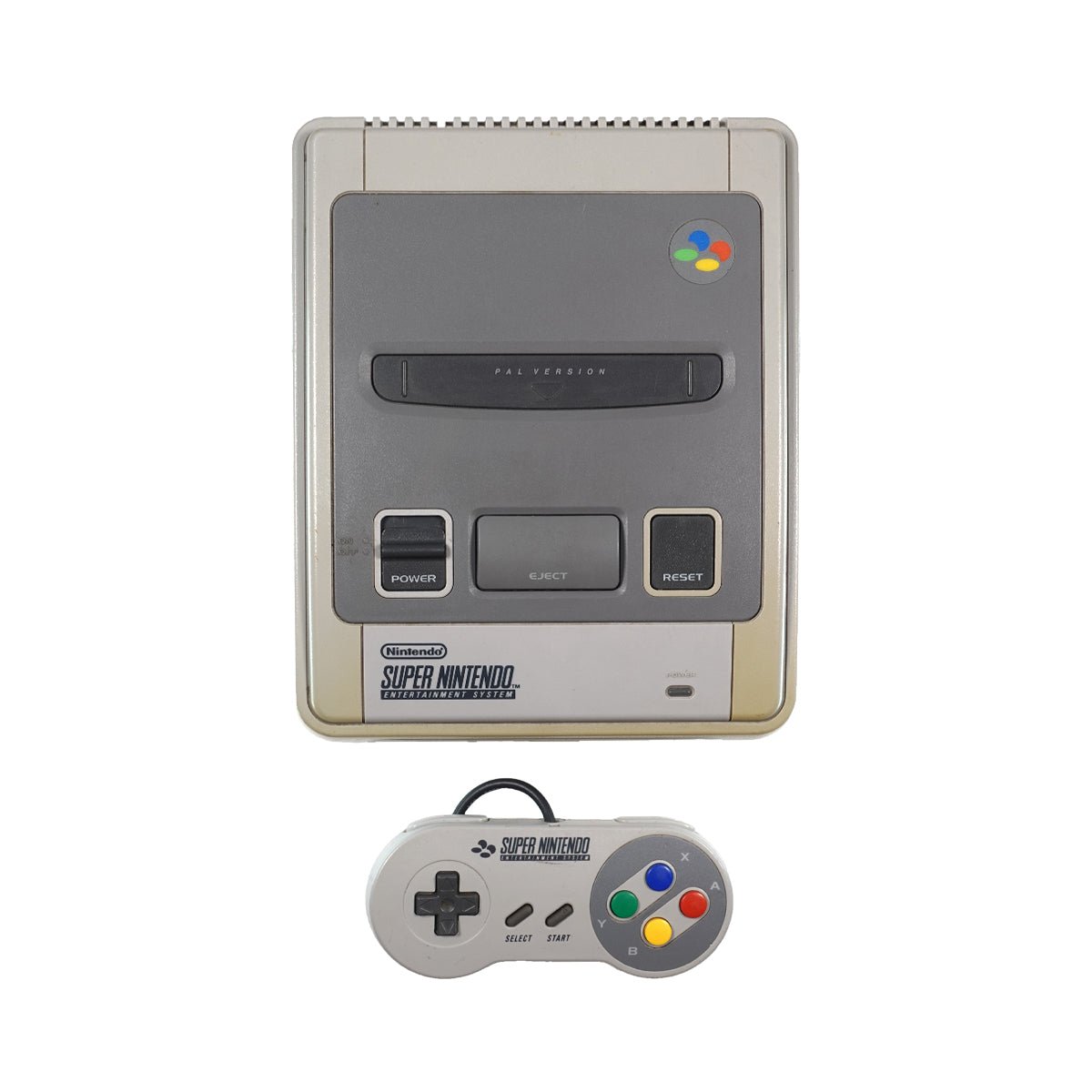 (Pre-Owned) Super Nintendo Entertainment System - Grey - ريترو - Store 974 | ستور ٩٧٤