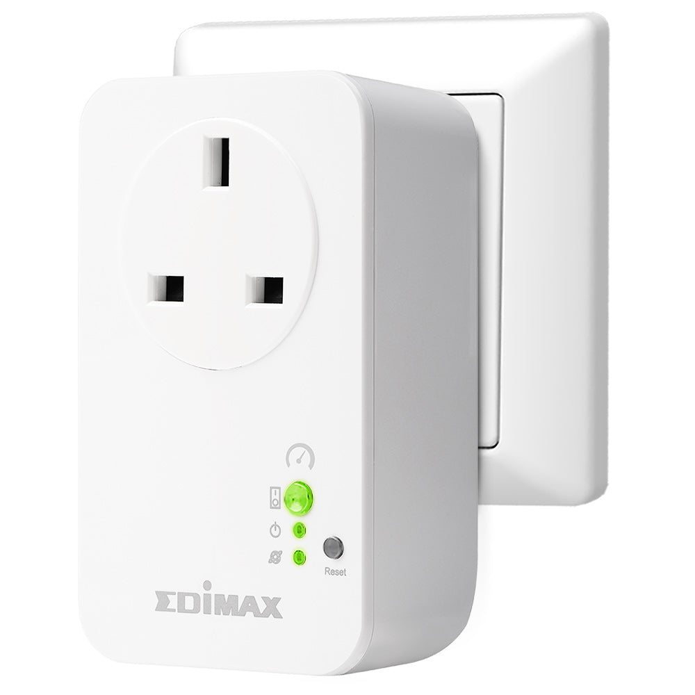 Edimax Smart Plug Switch with Power Meter Intelligent Home Energy Management EDSP-2101W-UK - Store 974 | ستور ٩٧٤