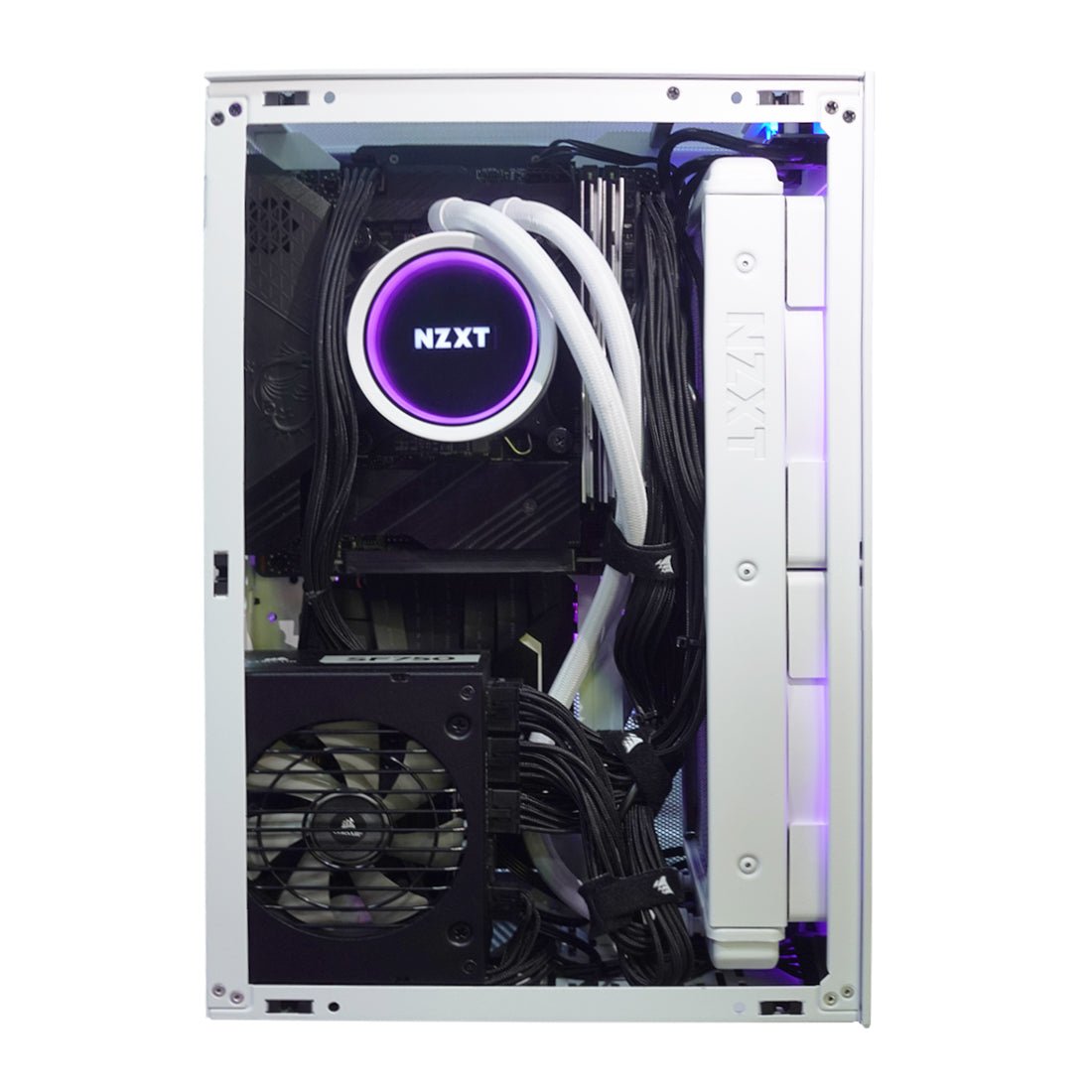 (Pre-Built) Gaming PC Intel Core i7-12700K w/ PNY RTX 3070 Ti XLR8 & SSUPD Meshlicious Mini-ITX - White - Store 974 | ستور ٩٧٤