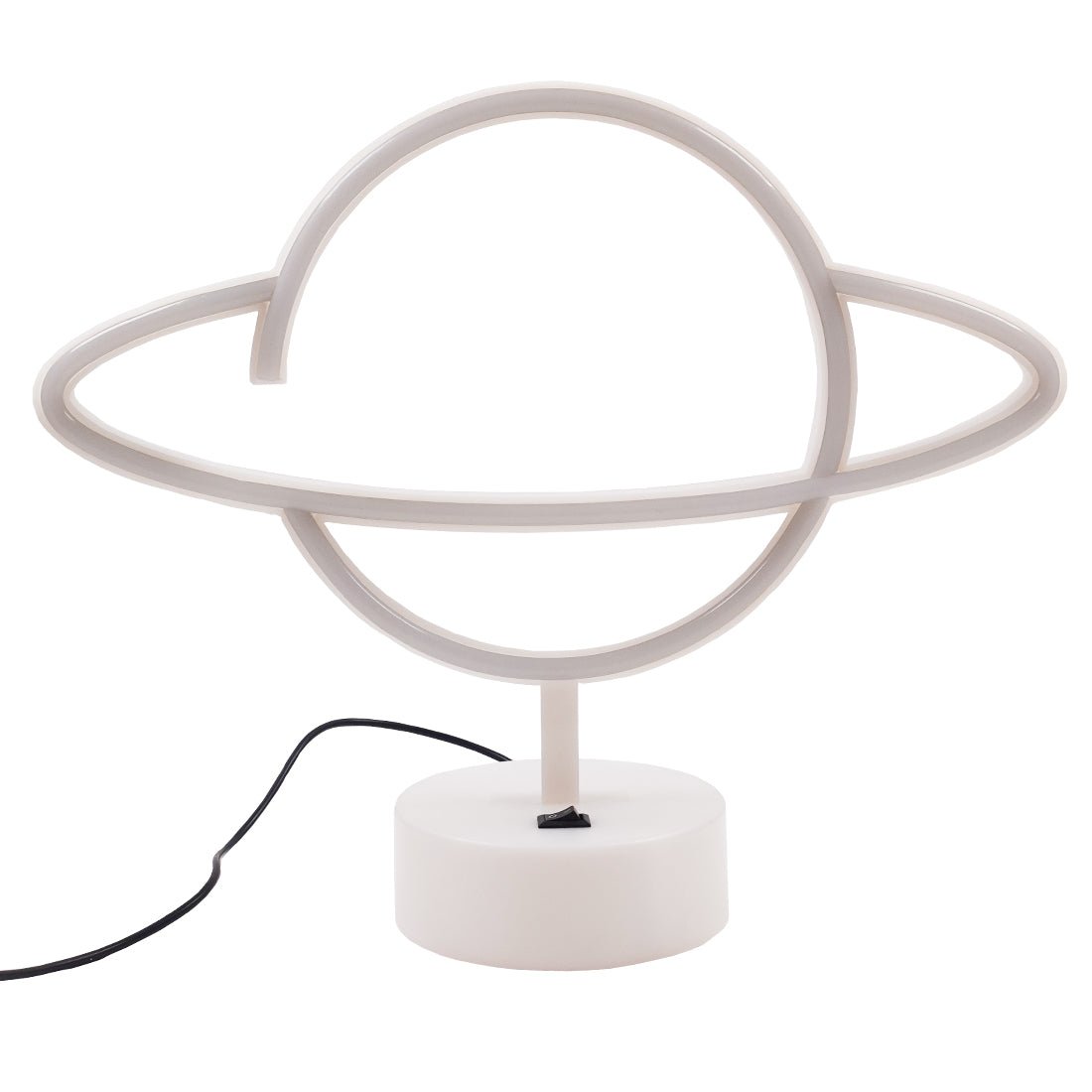 Led Neon Saturn Shape Lamp - Pink - Store 974 | ستور ٩٧٤