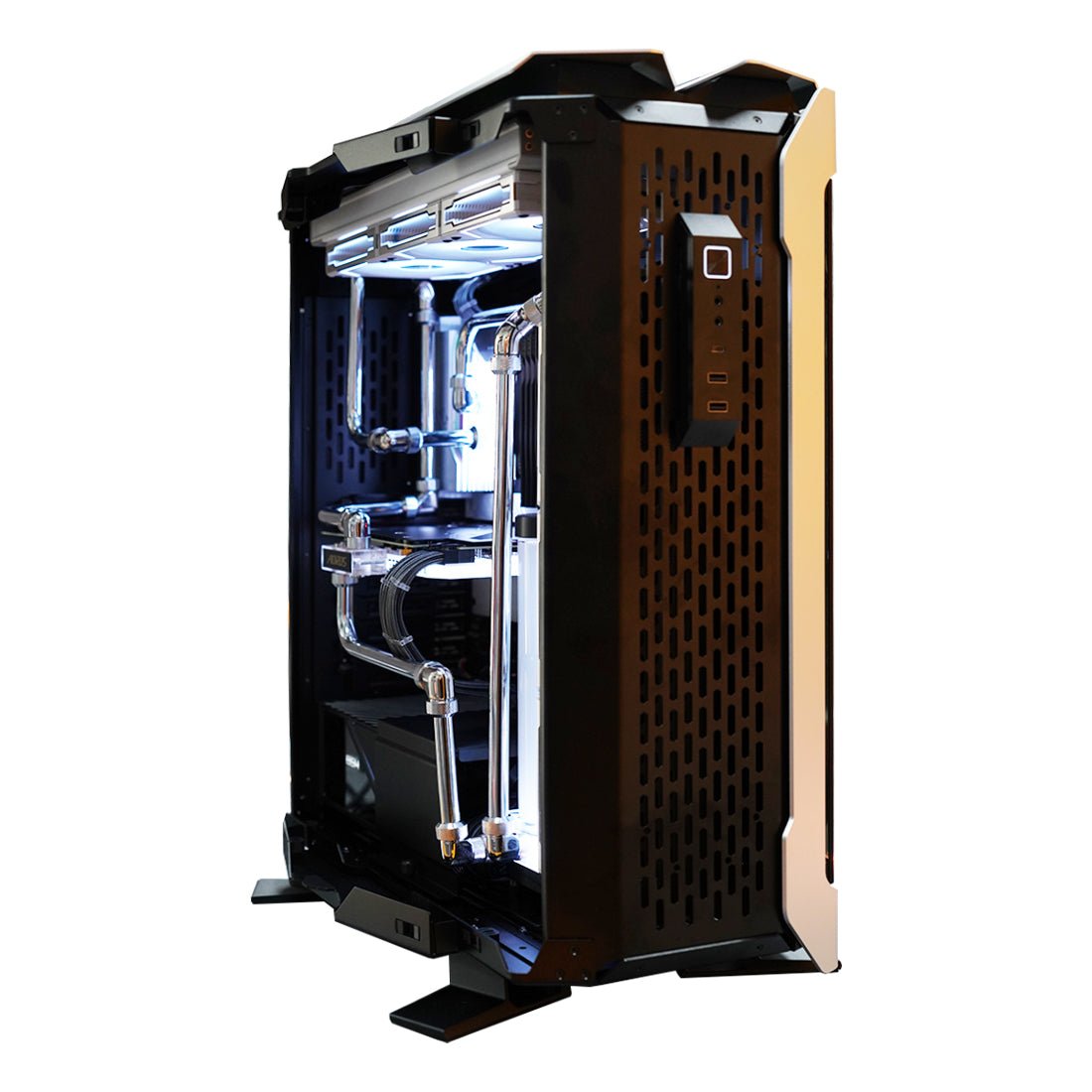 (Pre-Built) Gaming PC Intel Core i9-12900KF w/ Gigabyte AORUS RTX 3080 XTREME WATERFORCE WB & Lian Li ODYSSEY X - Silver - Store 974 | ستور ٩٧٤