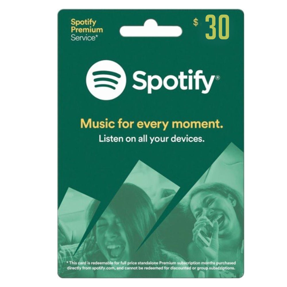 Spotify USD 30 - Store 974 | ستور ٩٧٤