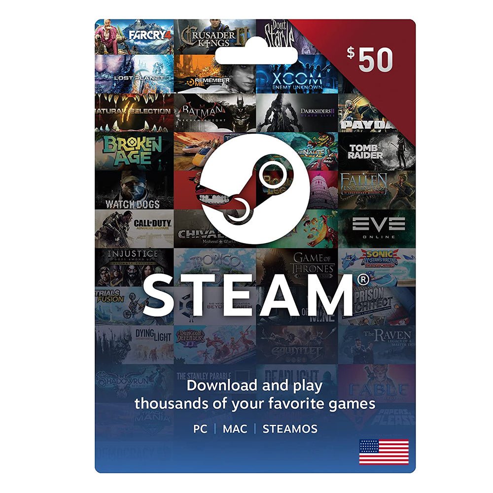 Steam USD 50 Steam USD 50
