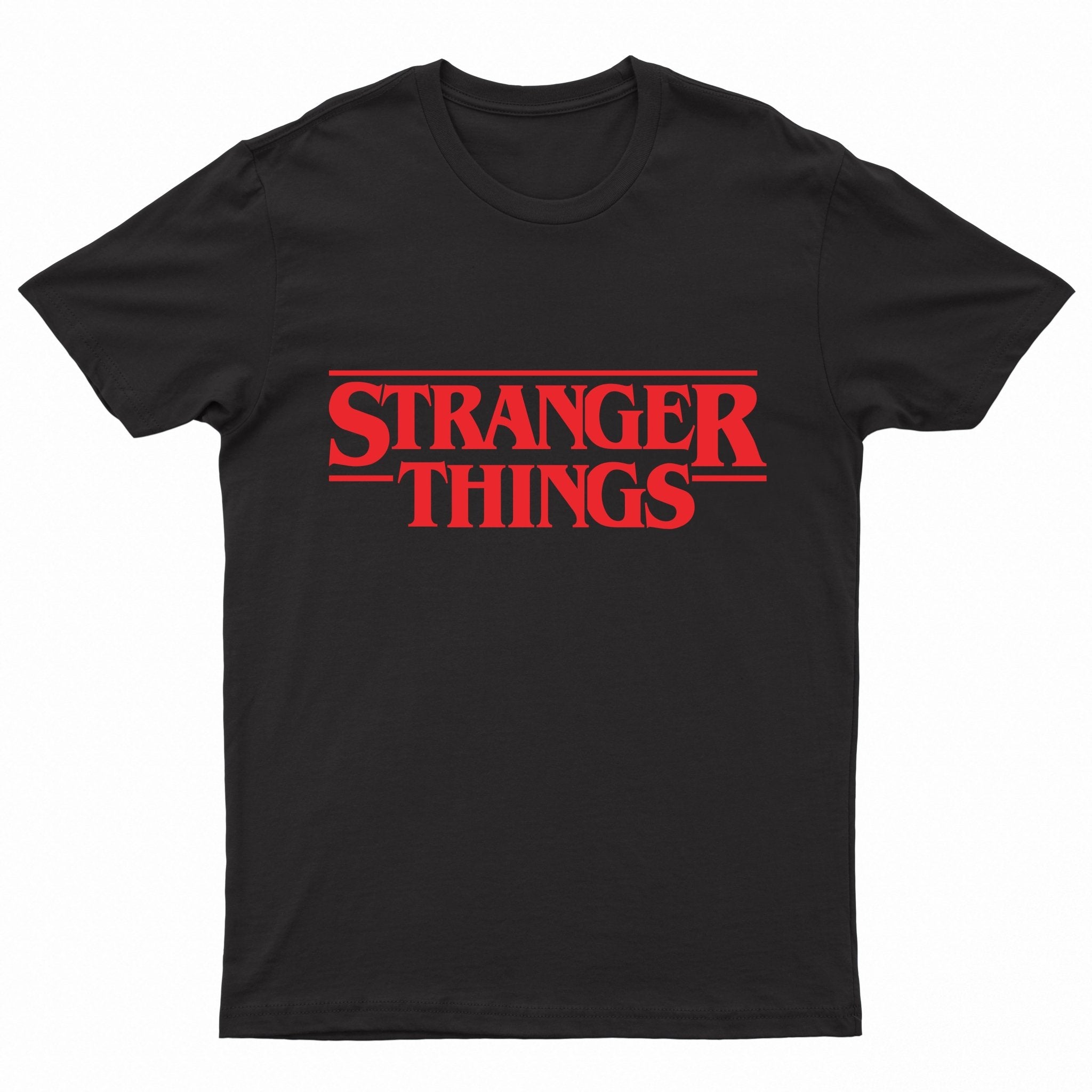 Paperboi Stranger Things T-shirt - Black - قميص - Store 974 | ستور ٩٧٤